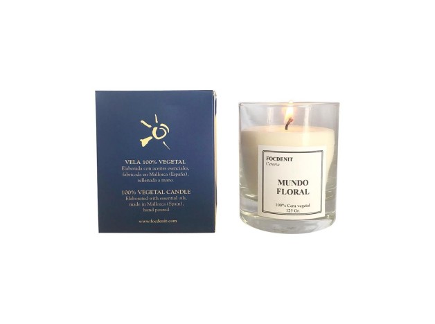 Focdenit Vela Perfumada Aroma Mundo Floral 125G