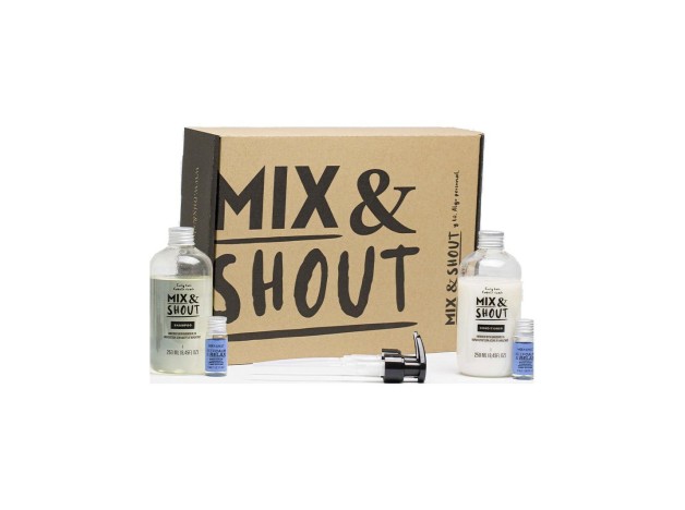 Mix %26 Shout Rutina Rizado Calmante Set 4Uds