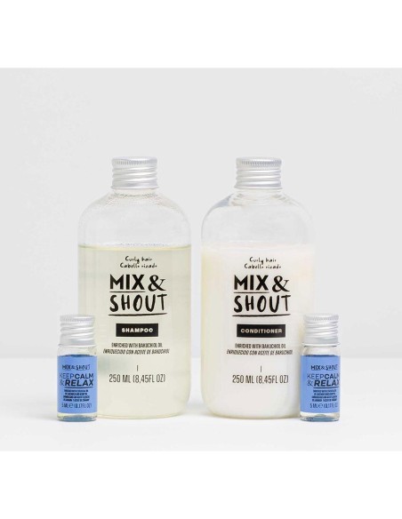 Mix %26 Shout Rutina Rizado Calmante Set 4Uds