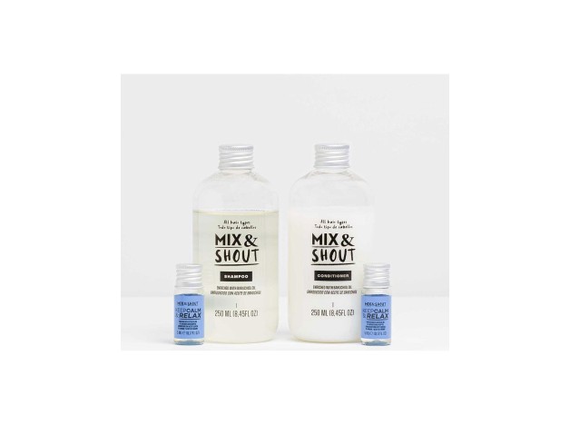 Mix %26 Shout Rutina Calmante Set 4Uds