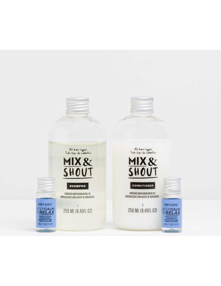 Mix %26 Shout Rutina Calmante Set 4Uds