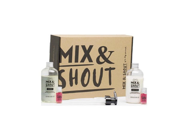 Mix %26 Shout Rutina Rizado Equilibrante Set 4Uds