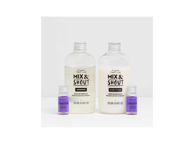 Mix %26 Shout Rutina Rizado Protector Set 4Uds