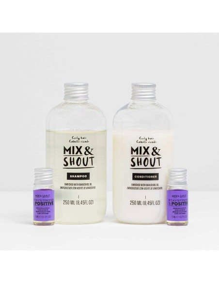 Mix %26 Shout Rutina Rizado Protector Set 4Uds