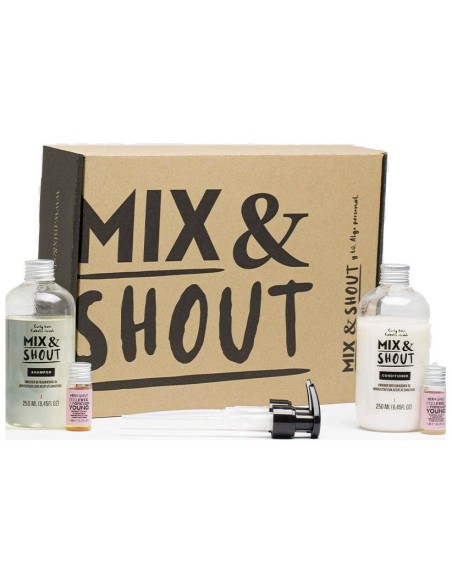Mix %26 Shout Rutina Rizado Fortalecedor Set 4Uds