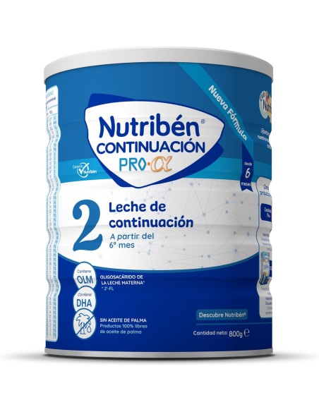 Nutriben 2 Leche de Continuacion Pro-Alfa 800 gramos