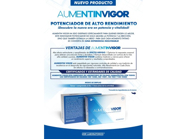 Aumentin Vigor 16 Comprimidos