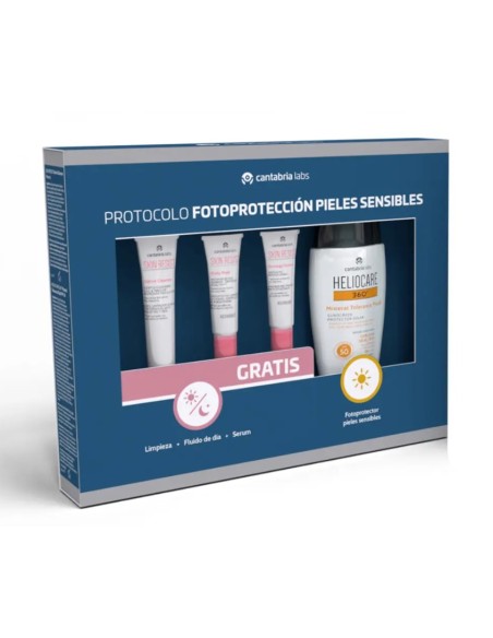 Heliocare Pack Mineral Tolerance 50 ml+3 Muestras