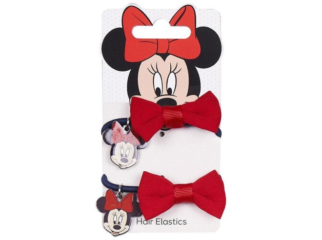 Elásticos Lazo Disney Minnie 7,4 X 12 X 2 Cm 2 U