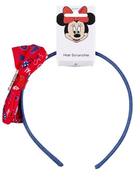 Inca Diadema Lazo Minnie 12X14X5Cm Azul 1Ud
