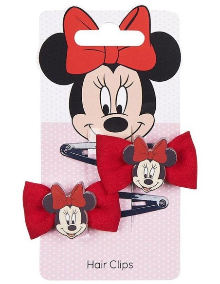 Clips Lazo Disney Minnie 7,4 X 12 X 2 Cm 2 U