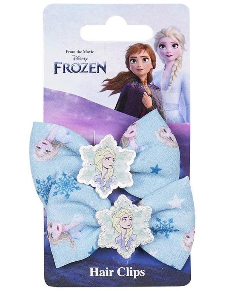 Clips Lazo Disney Frozen 7,4 X 12 ,5 X 2 Cm 2 U