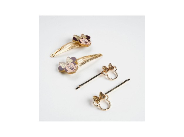 Disney Minnie Clips Golden Lasso 7.4X12.5X2Cm 4Uds