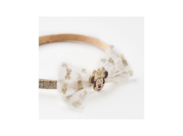 Inca Diadema Lazo Minnie 12X14X5Cm Dorado 1Ud