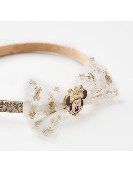 Inca Diadema Lazo Minnie 12X14X5Cm Dorado 1Ud