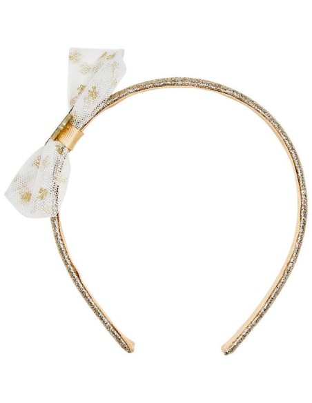 Inca Diadema Lazo Minnie 12X14X5Cm Dorado 1Ud