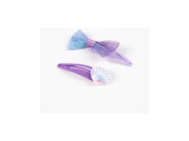 Clips La Sirenita 7,4 X 12,5 X 2 Cm 4 U