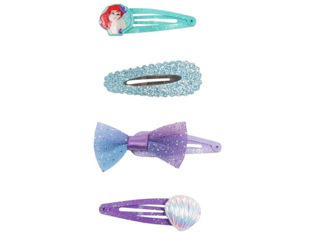 Clips La Sirenita 7,4 X 12,5 X 2 Cm 4 U
