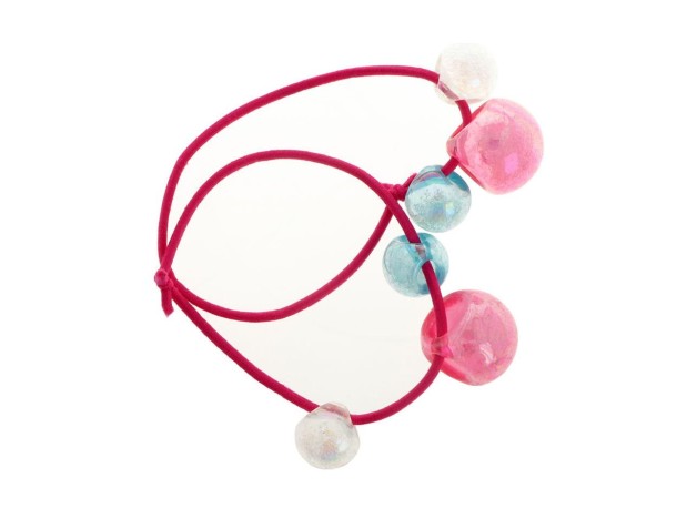 Elásticos Con Bolas De Colores 11 Cm 2 U