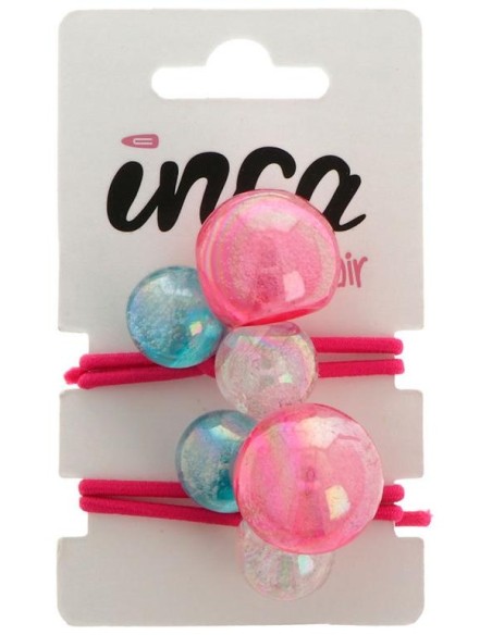 Elásticos Con Bolas De Colores 11 Cm 2 U