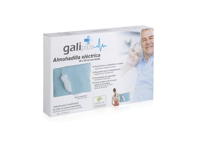 Galiplus Almohadilla Eléctrica Recta 40X30Cm 1Ud