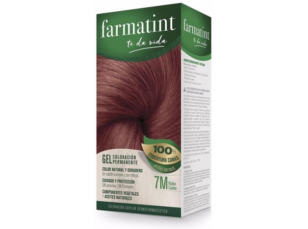 Farmatint Gel Coloración Permanente 7M-Rubio...