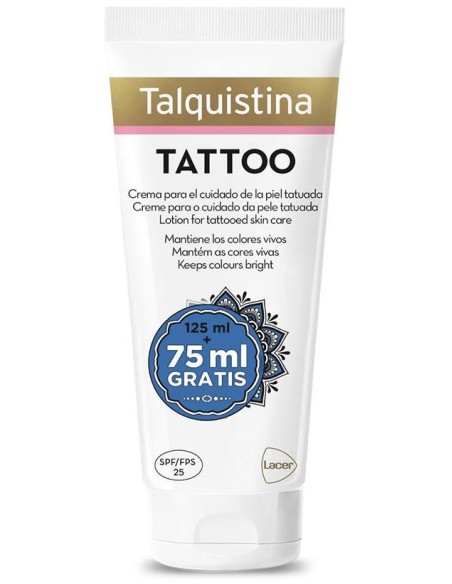 Talquistina Tattoo Spf25+ 125 + 75 De Regalo 200 Ml