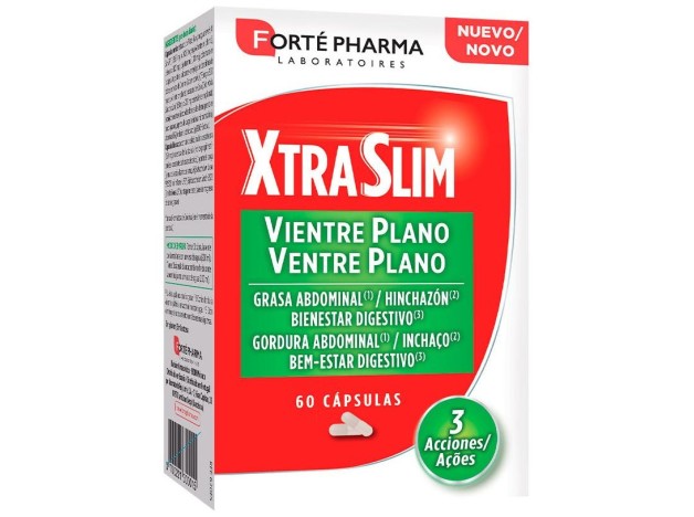 Xtraslim Vientre Plano Grasa Abdominal 60Cap.