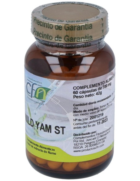 Wild Yam St 60Cap.