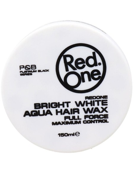Full Force Aqua Hair Wax Máximo Control Blanco Brillante 150 Ml