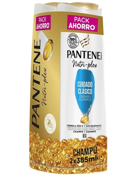 Pantene Nuri-Plex Cuidado Clásico Champú Set 2X385Ml