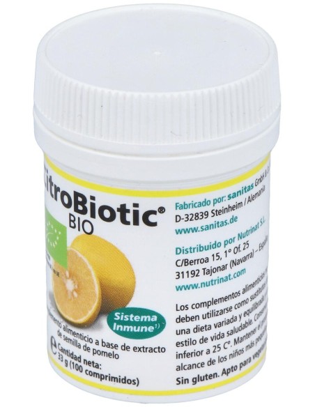Citrobiotic (Ext.Semilla Pomelo) 100Comp.