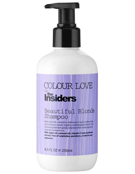 The Insiders Colour Love Beautiful Blonde Shampoo 250Ml