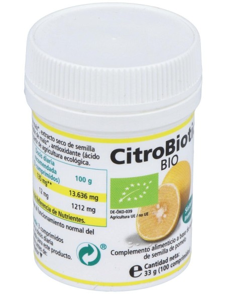 Citrobiotic (Ext.Semilla Pomelo) 100Comp.