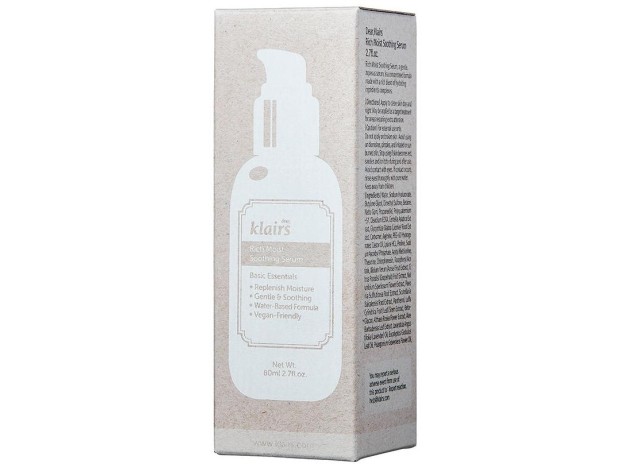 Klairs Rich Moist Soothing Sérum 80Ml
