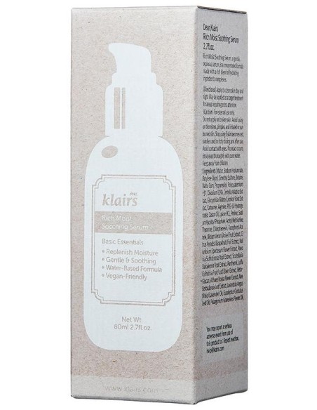 Klairs Rich Moist Soothing Sérum 80Ml