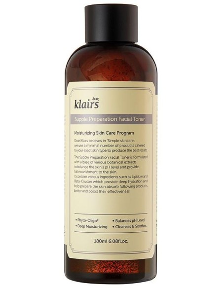 Klairs Tónico Facial Pieles Sensibles 180Ml
