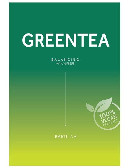 The Clean Vegan Mask Balancing Green Tea 23 Gr