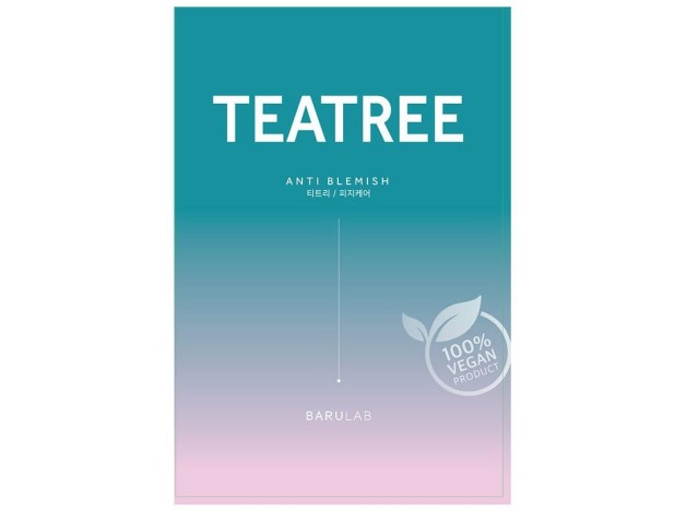 The Clean Vegan Mask Anti Blemish Tea Tree 23 Gr