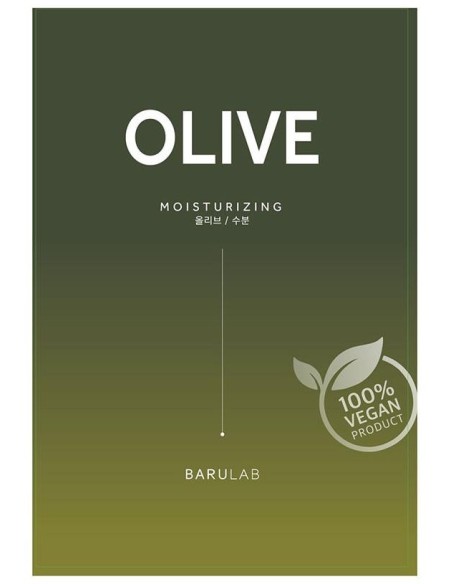 The Clean Vegan Mask Moisturizing Olive 23 Gr