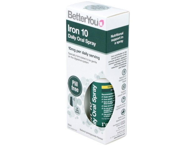 Iron 10 Hierro Spray Oral 25Ml.