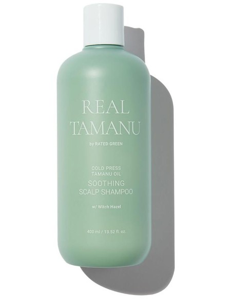 Real Tamanu Cold Press Tamanu Oil Soothing Scalp Shampoo 400 Ml