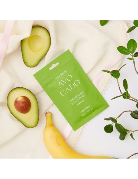 Rated Green Cold Press Avocado Nourishing Scalp Pack 50Ml