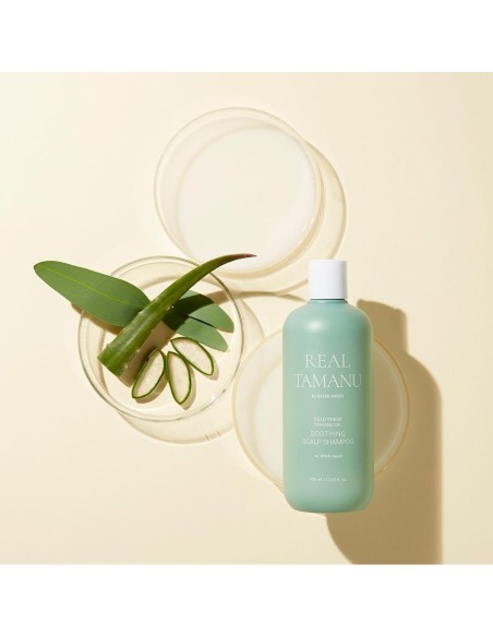 Real Tamanu Cold Press Tamanu Oil Soothing Scalp Shampoo 400 Ml