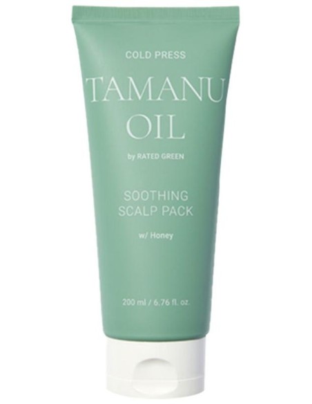 Rated Green Cold Press Tamanu Oil Soothing Scalp Pack 200Ml