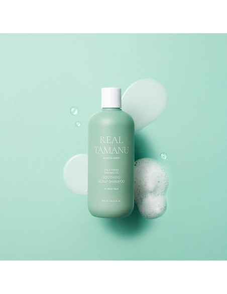 Real Tamanu Cold Press Tamanu Oil Soothing Scalp Shampoo 400 Ml