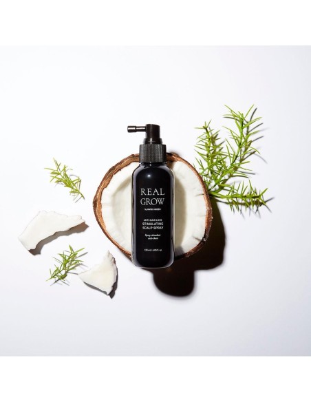 Real Grow Anti Hair Loss Stimulating Scalp Spray 120 Ml