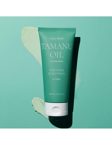 Rated Green Cold Press Tamanu Oil Soothing Scalp Pack 200Ml