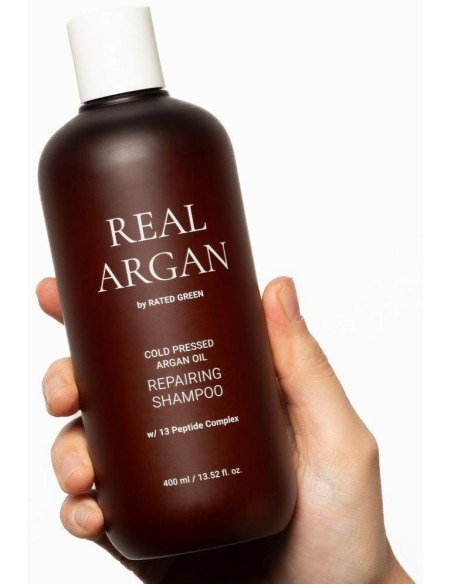 Real Argan Repairing Shampoo 400 Ml