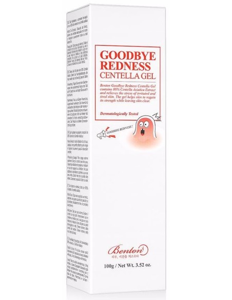 Benton Goodbye Redness Centella Gel Facial  100Gr